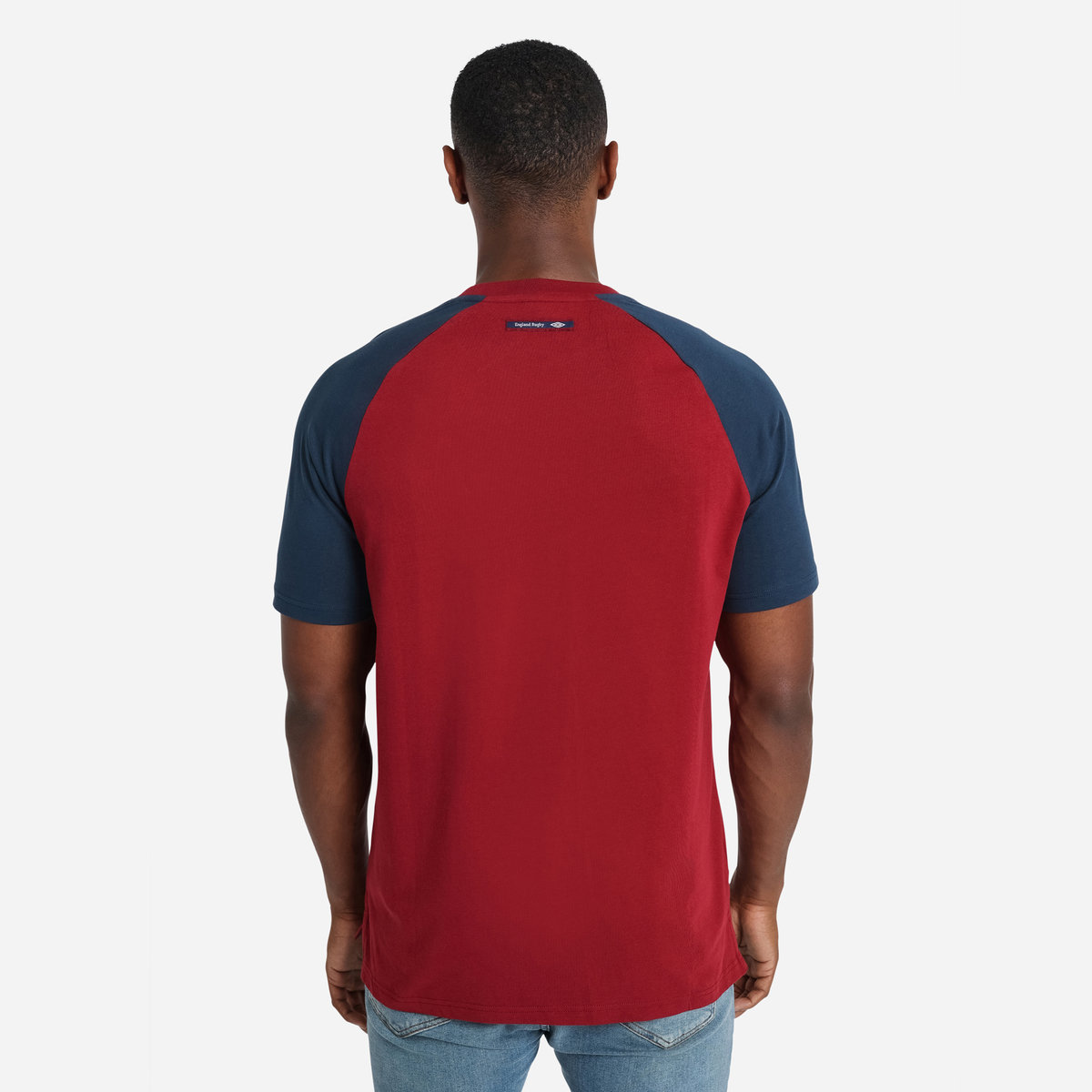 Red / Navy Umbro Teamwear - Umbro England Rugby Football Classic Tee T Shirts | CA-66555