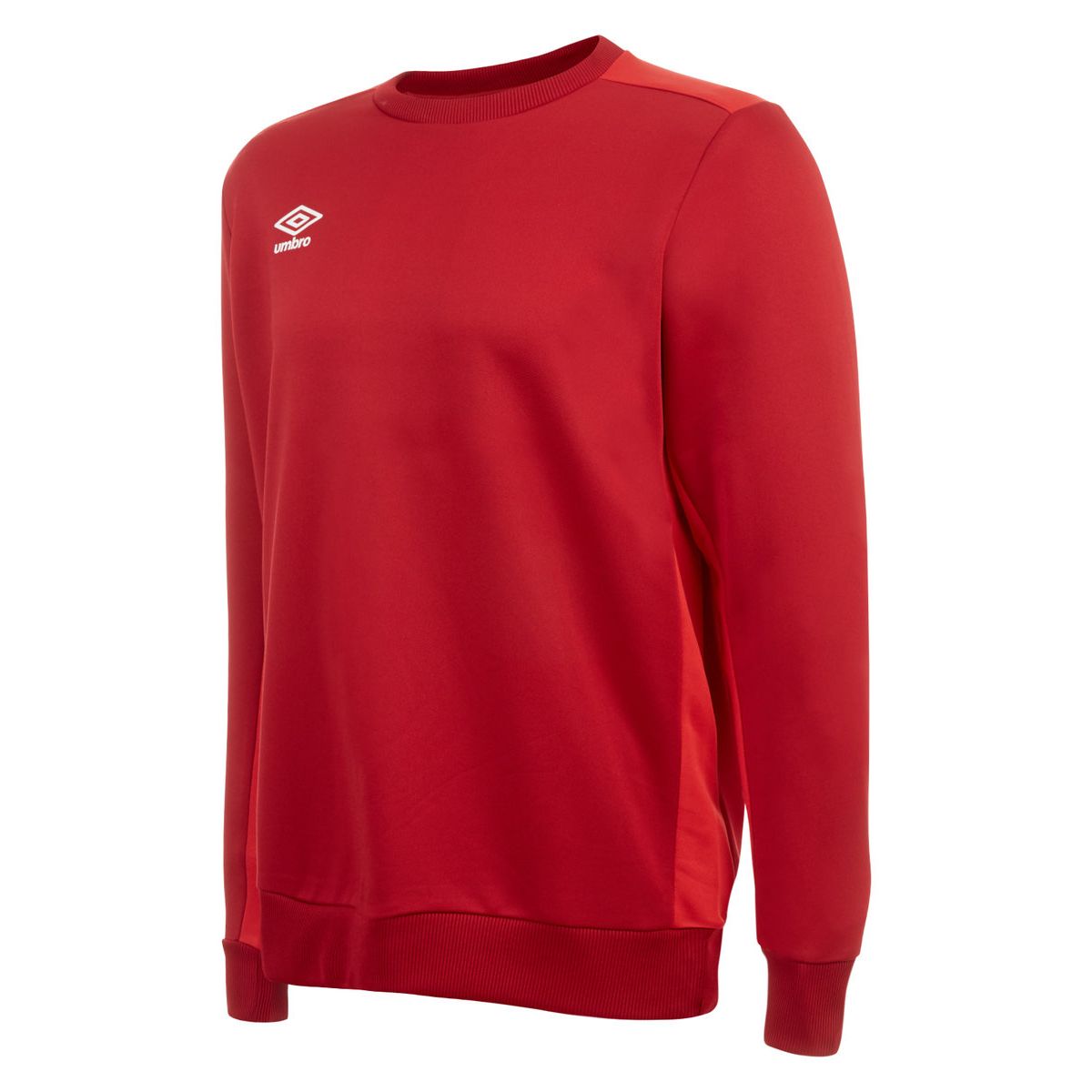 Red / Red Kids\' Umbro Training Poly Fleece Junior Sweaters | CA-20112