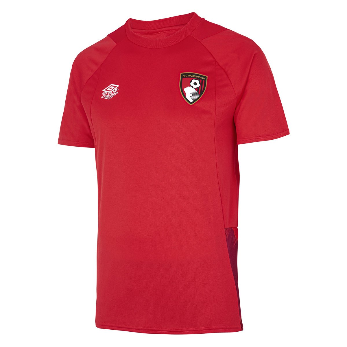 Red Umbro Teamwear - Umbro AFC Bournemouth Football 22/23 Training Jersey Junior Football Jersey | CA-36287