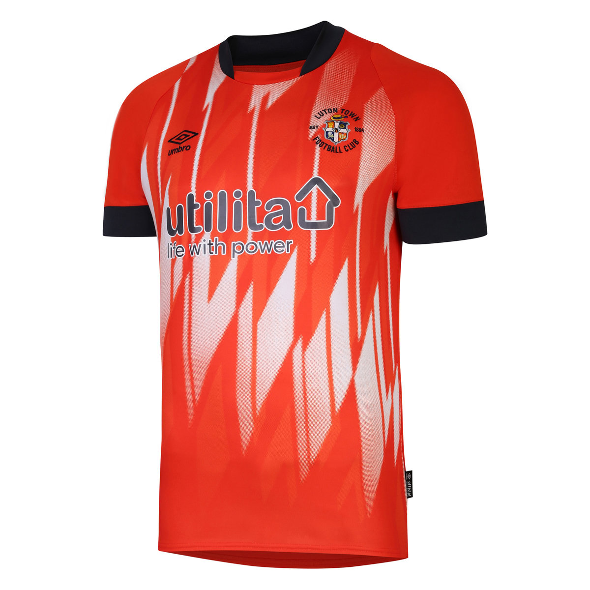 Red Umbro Teamwear - Umbro Luton Town Football 22/23 Home Jersey Junior Football Jersey | CA-15030