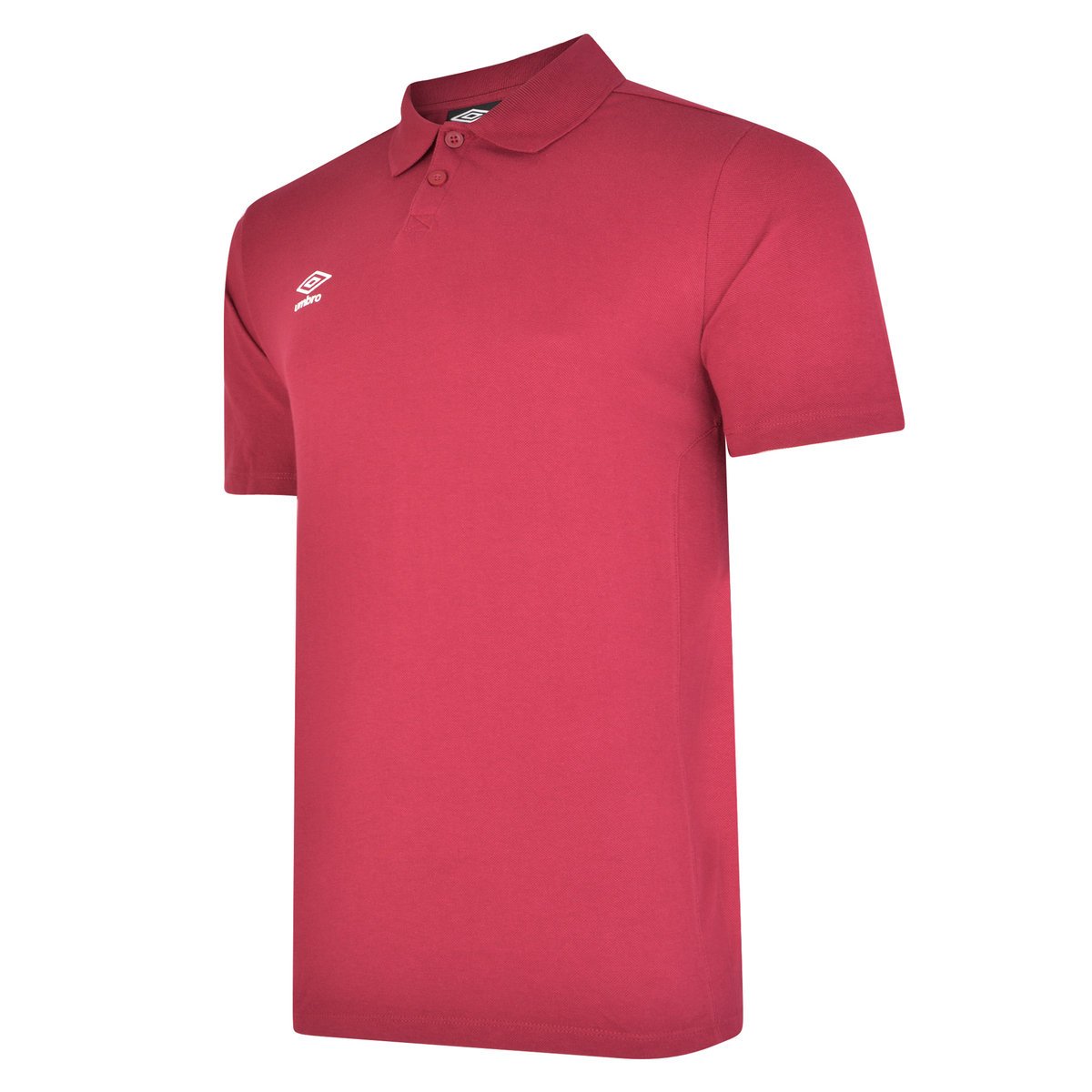 Red / White Kids\' Umbro Essential Polo Junior Polos | CA-27614