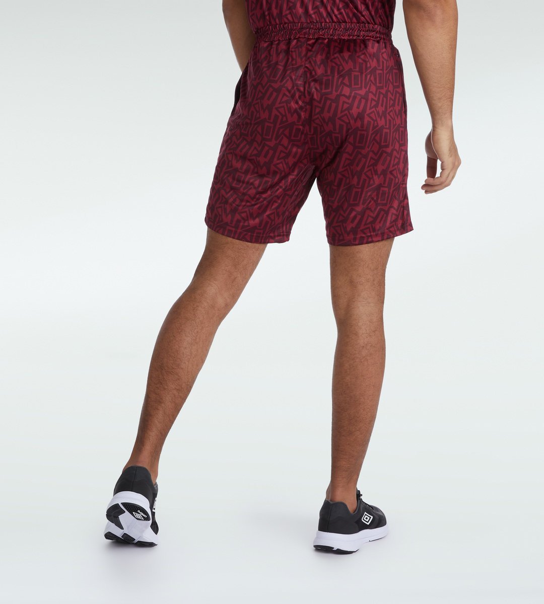 Red / White Men's Umbro Graffiti Shorts Shorts | CA-27166