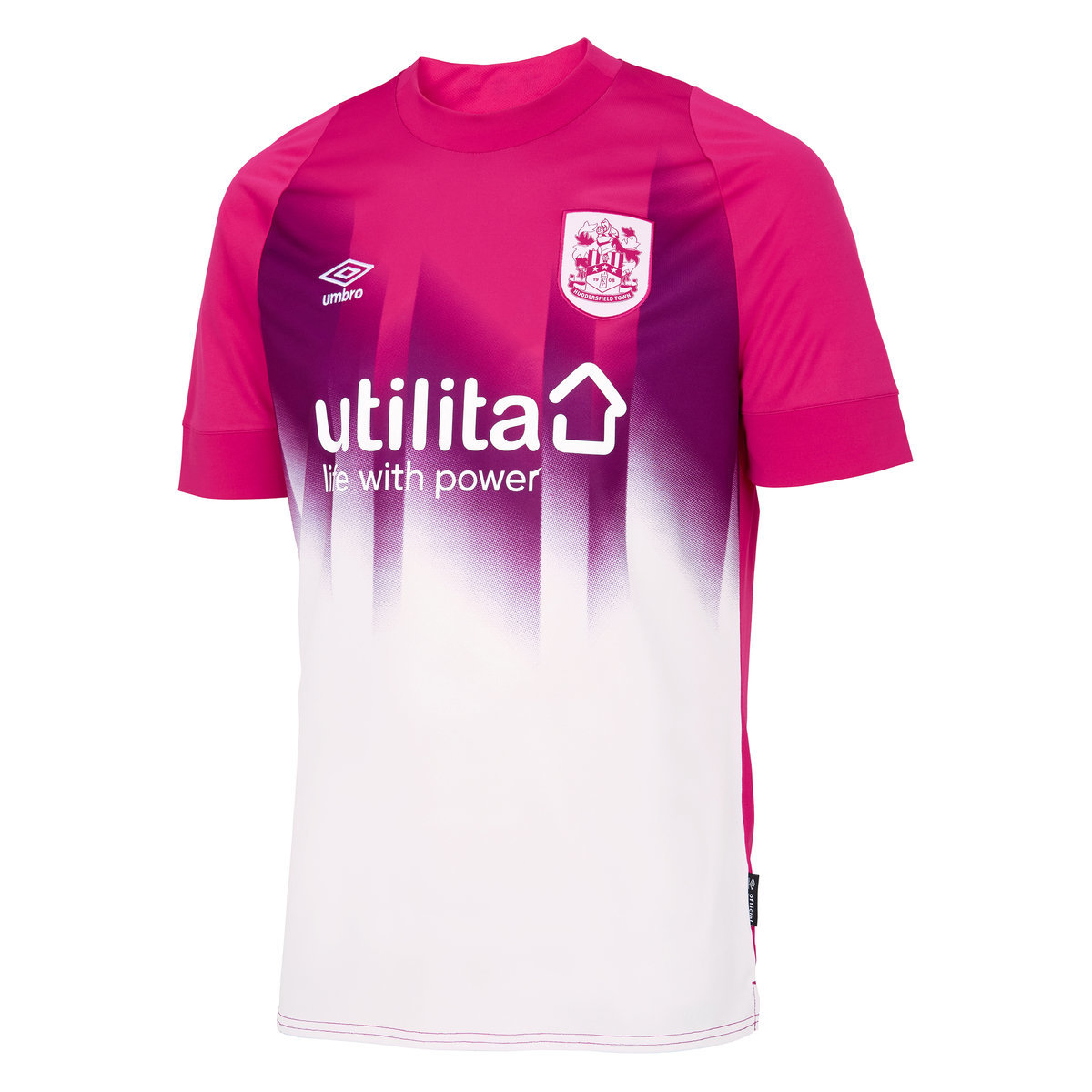 Rose / White Umbro Teamwear - Umbro Huddersfield Town Football 22/23 Third Jersey Junior Jersey | CA-33778