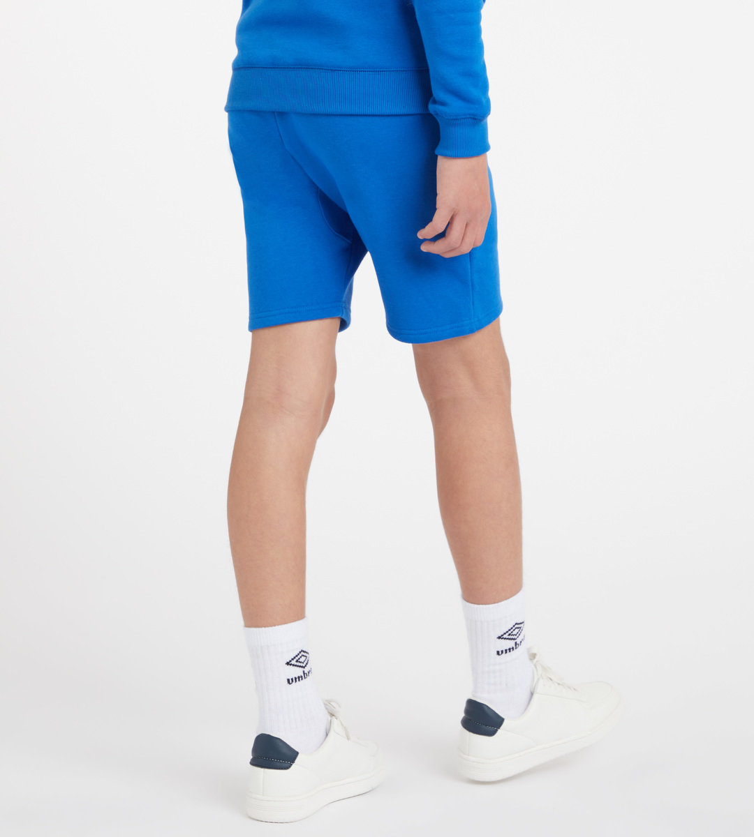 Royal / White Kids' Umbro Club Leisure Jog Short Junior Shorts | CA-10201