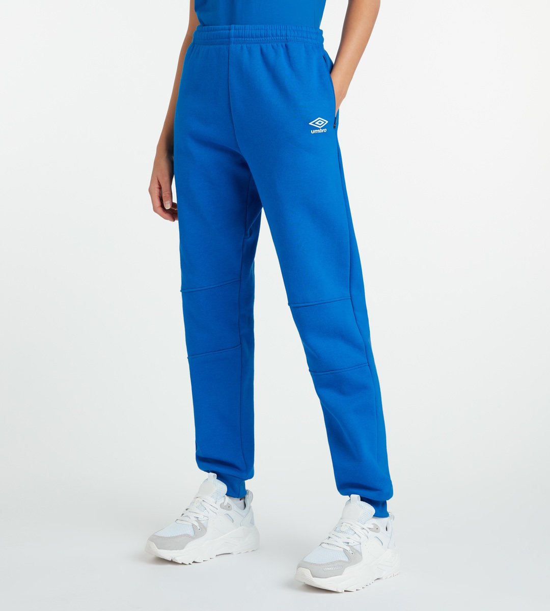 Royal / White Women's Umbro Club Leisure Jogpant Trousers | CA-27714