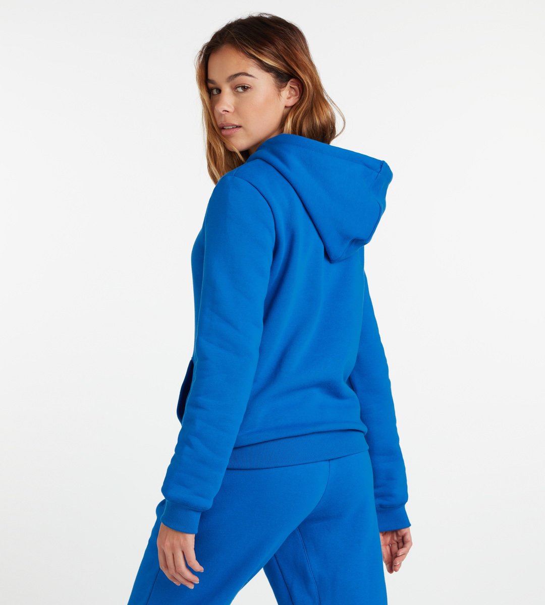 Royal / White Women's Umbro Club Leisure Hoody Hoodies | CA-40366