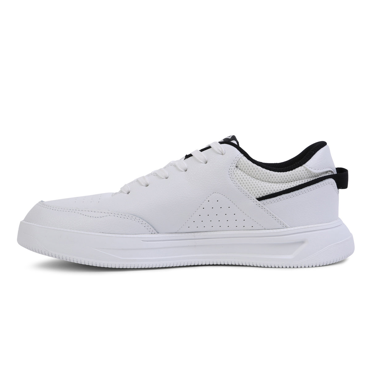 White / Black Men's Umbro Greco Ii Trainers | CA-13693