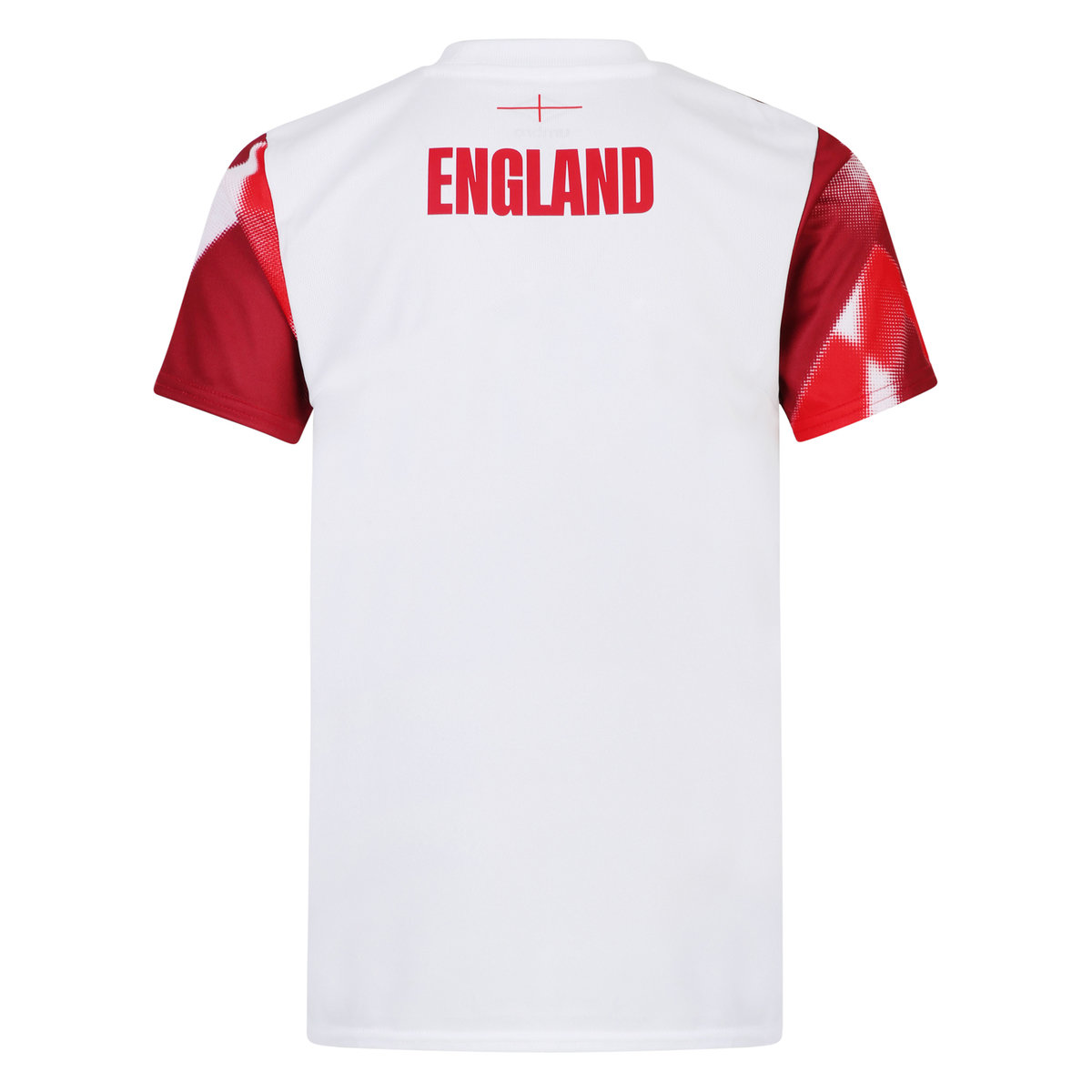 White / Red Umbro Teamwear - Umbro England Rugby Football 22/23 Warm Up Jersey Junior Jersey | CA-51535