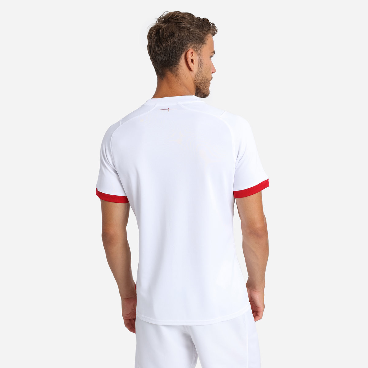 White / Red Umbro Teamwear - Umbro England Rugby Football 22/23 7S Home Replica Jersey Jersey | CA-70764