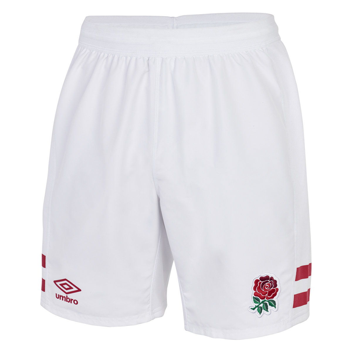 White Umbro Teamwear - Umbro England Rugby Football 22/23 Home Replica Short Shorts | CA-43468