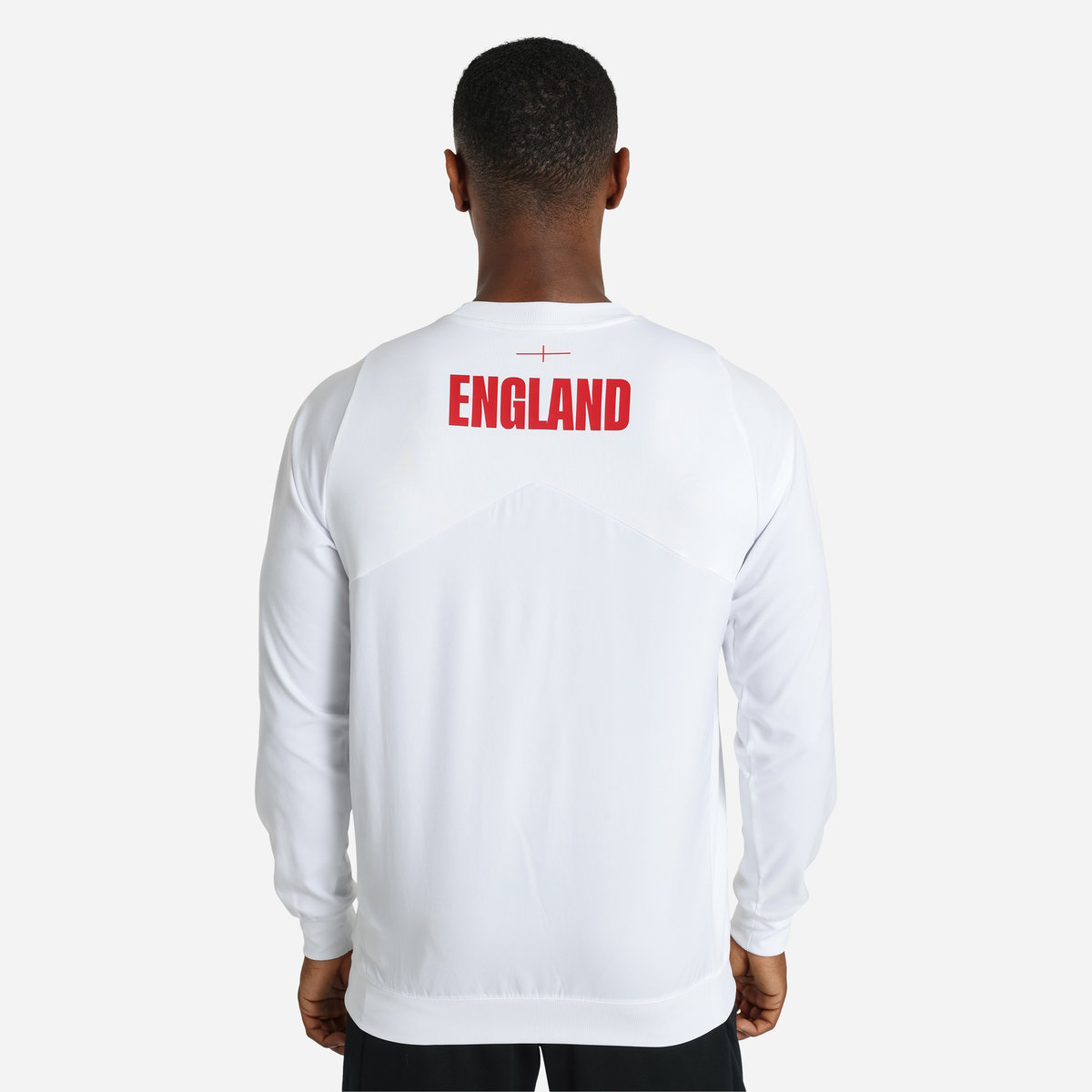 White Umbro Teamwear - Umbro England Rugby Football 22/23 Warm Up Drill Top Tops | CA-96038