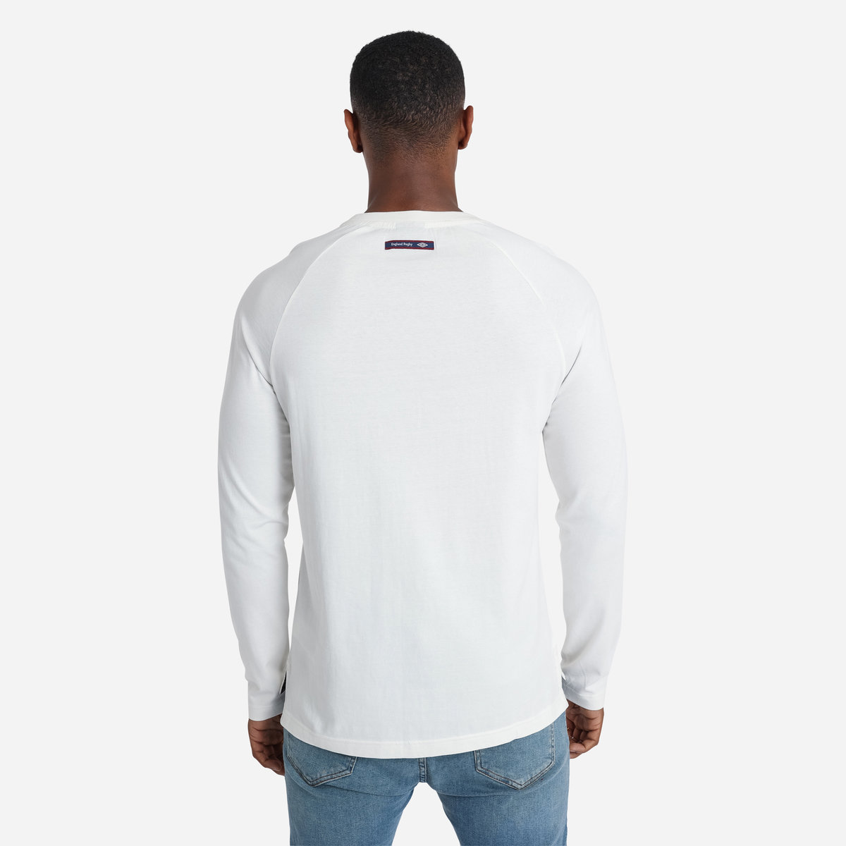 White Umbro Teamwear - Umbro England Rugby Football Classic Raglan Tee T Shirts | CA-77256