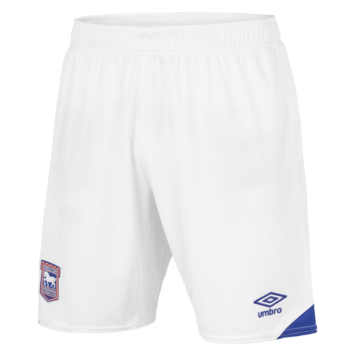 White Umbro Football Ipswich Town 22/23 Home Short Junior Shorts | CA-20358