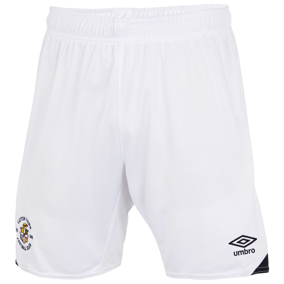 White Umbro Teamwear - Umbro Luton Town Football 22/23 Away Short Junior Football Shorts | CA-43811