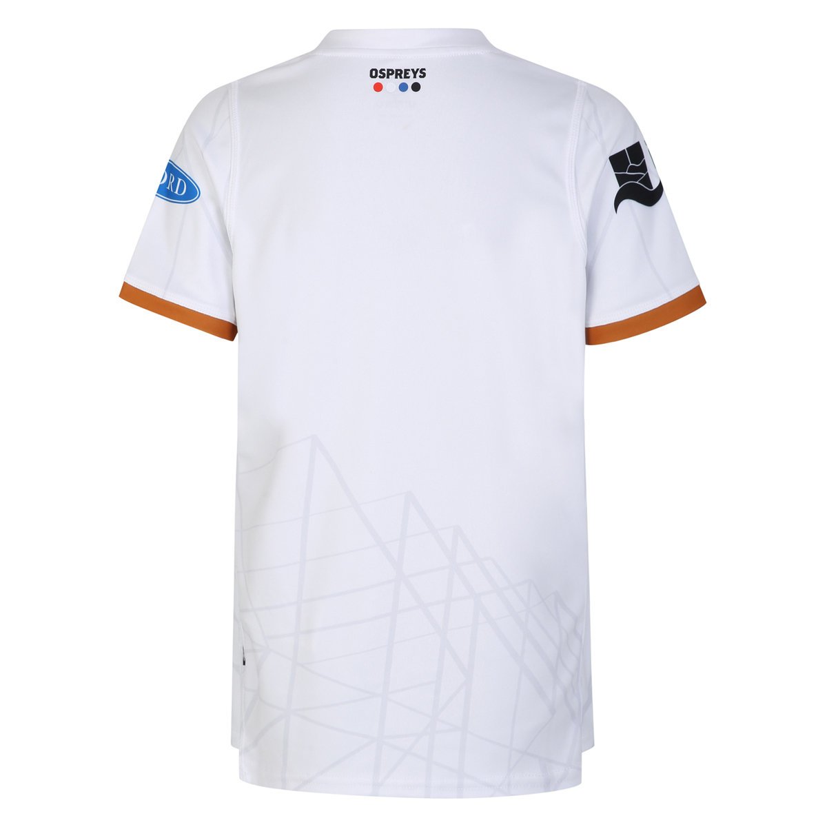 White Umbro Teamwear - Umbro Ospreys Football 22/23 Away Replica Jersey Junior Jersey | CA-39912