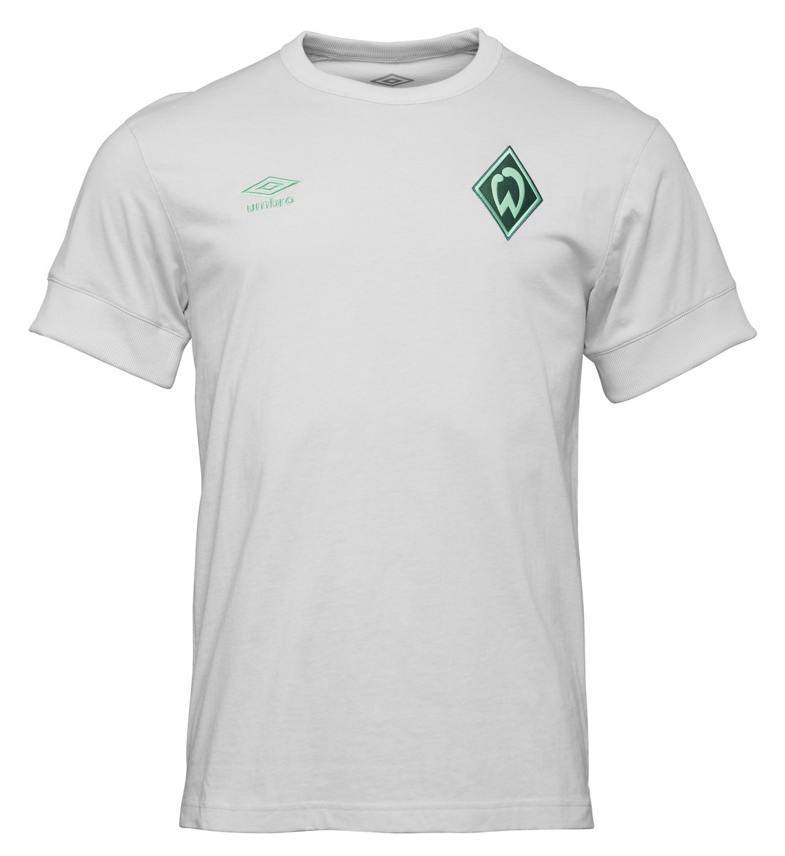 White Umbro Teamwear - Umbro Werder Bremen Football 22/23 Travel Tee Football T Shirts | CA-62099