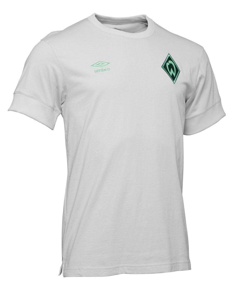 White Umbro Teamwear - Umbro Werder Bremen Football 22/23 Travel Tee Football T Shirts | CA-62099