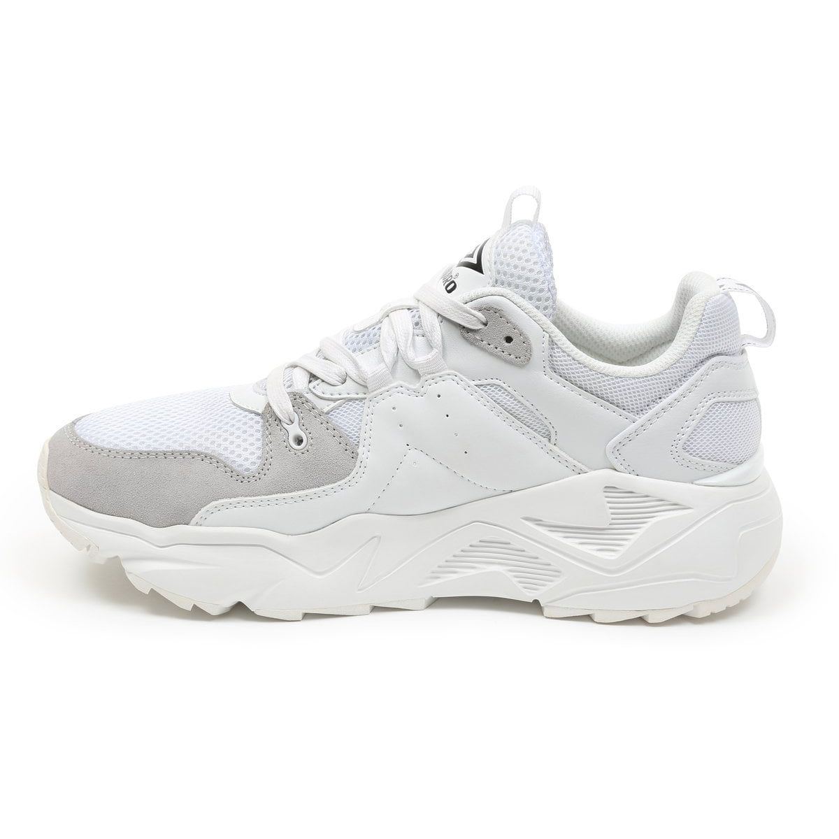 White / White Men's Umbro Runner Sneaker Trainers | CA-13383