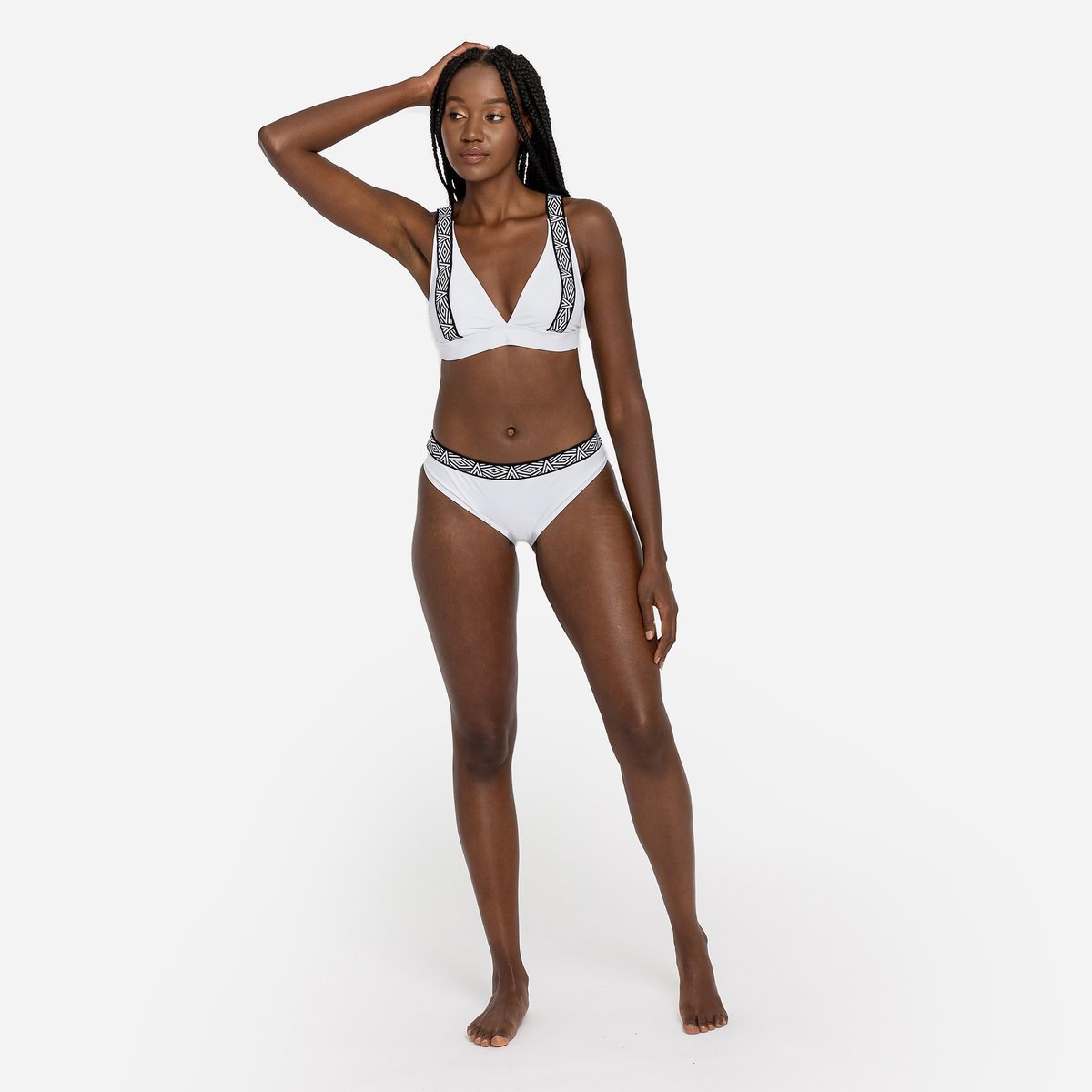 White Women's Umbro Taped Bikini Bikini | CA-42282