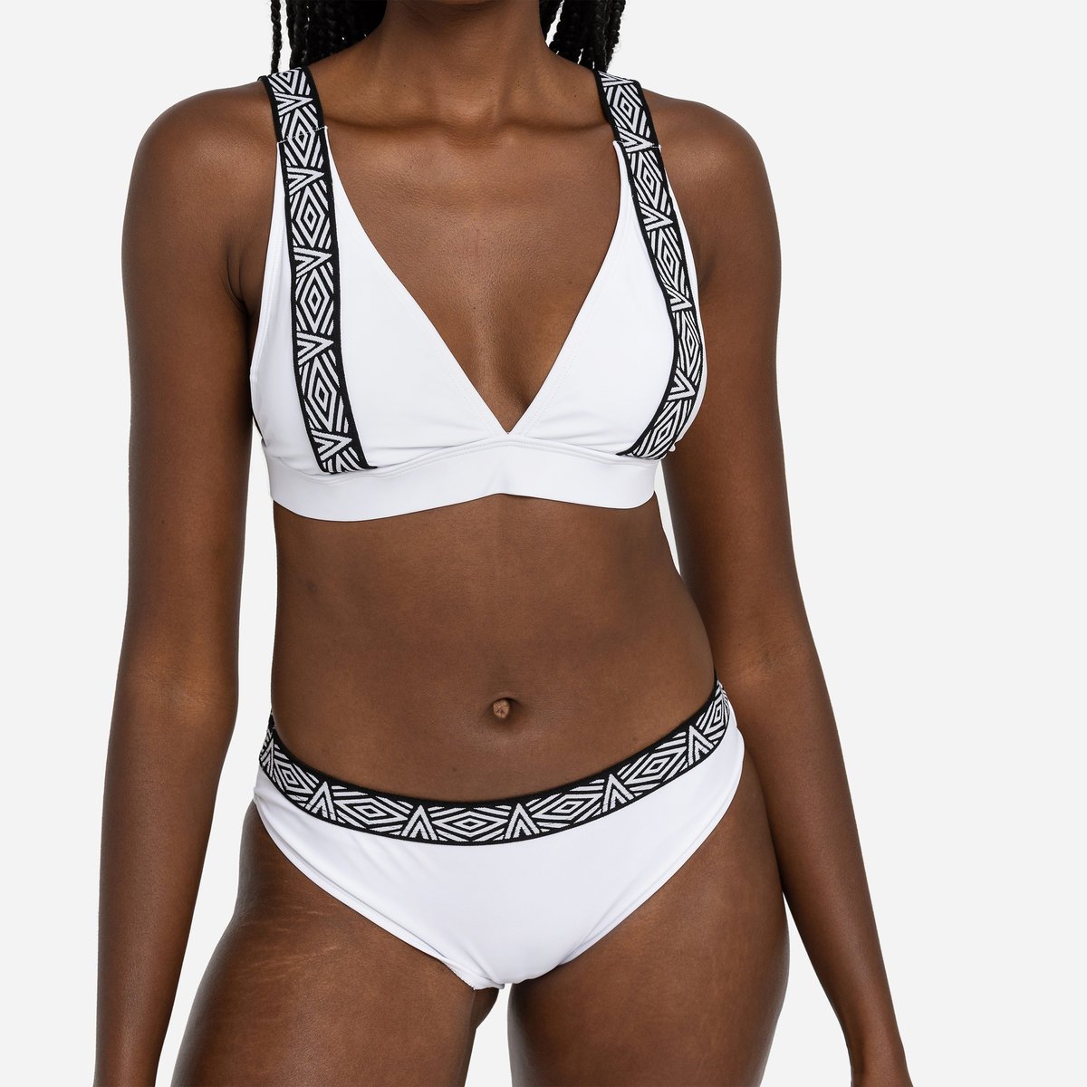 White Women's Umbro Taped Bikini Bikini | CA-42282