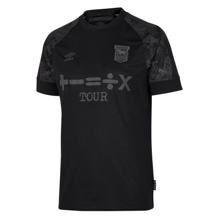 Black / Grey Umbro Football Ipswich Town 22/23 Third Jersey Jersey | CA-59423