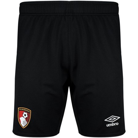 Black Umbro Teamwear - Umbro AFC Bournemouth Football 22/23 Home Short Junior Shorts | CA-65150