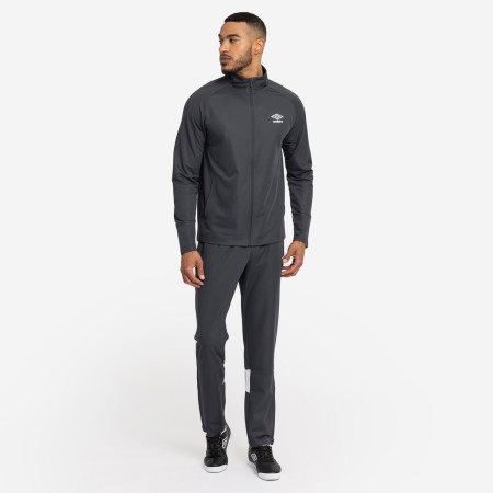 Black / White Men's Umbro Total Training Knitted Suit Suits | CA-26765