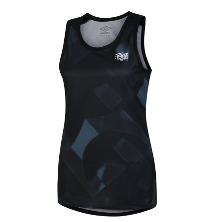 Black Women's Umbro Pro Training Gym Vest Vests | CA-28594