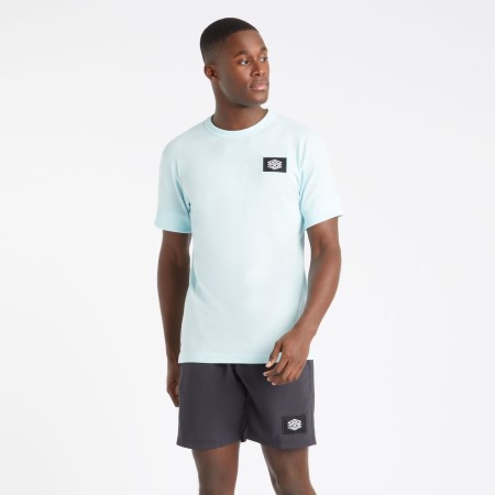 Blue Men's Umbro Pro Training CVC Tee T Shirts | CA-44637