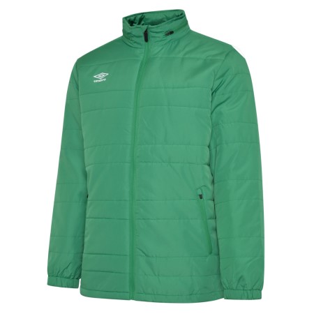 Green Kids' Umbro Club Essential Bench Jacket Junior Jackets | CA-61272