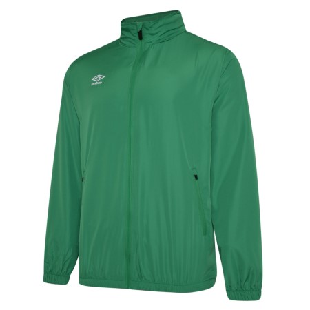 Green Kids' Umbro Club Essential Light Rain Jacket Junior Jackets | CA-66834