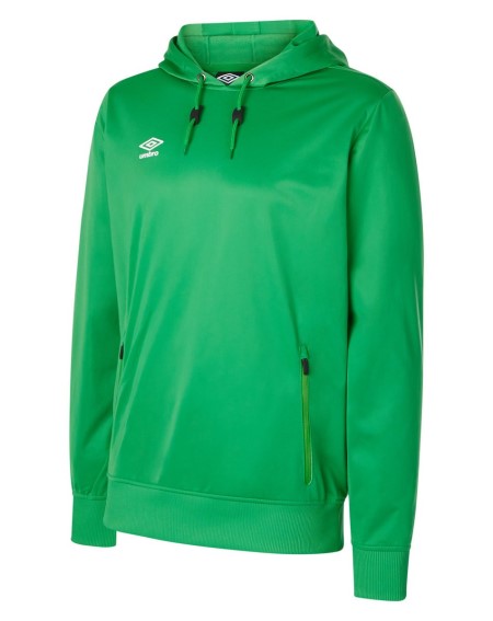 Green Kids' Umbro Club Essential Poly Hood Junior Sweaters | CA-25964