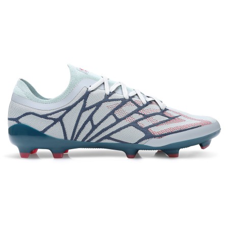 Grey / Green / Blue Coral Men's Umbro Velocita Alchemist Pro FG Football Boots | CA-63838