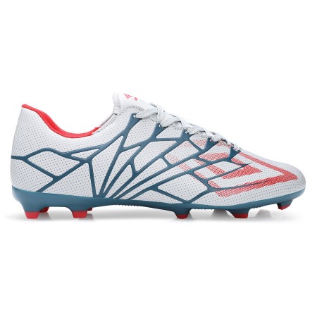 Grey / Green / Blue Coral Men's Umbro Velocita Alchemist Club FG Football Boots | CA-64585