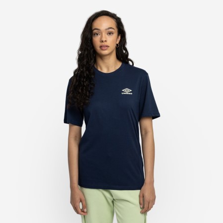 Indigo Women's Umbro Diamond Boyfriend Tee T Shirts | CA-80226