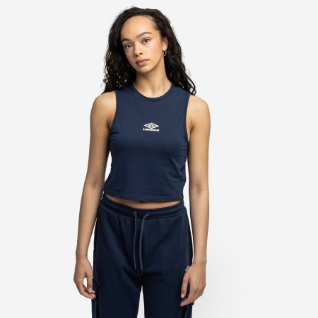 Indigo Women's Umbro Diamond Racer Vest Vests | CA-66104