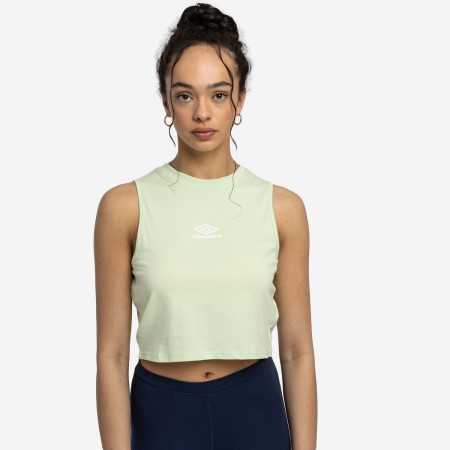 Light Green / White Women's Umbro Diamond Racer Vest Vests | CA-69996