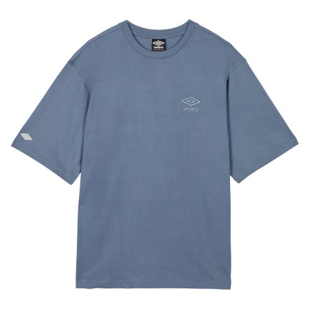 Navy Blue Men's Umbro Sports Style Oversize Tee T Shirts | CA-15737