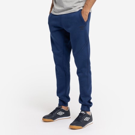 Navy Men's Umbro Pro Fleece Elite Pant Trousers | CA-90186