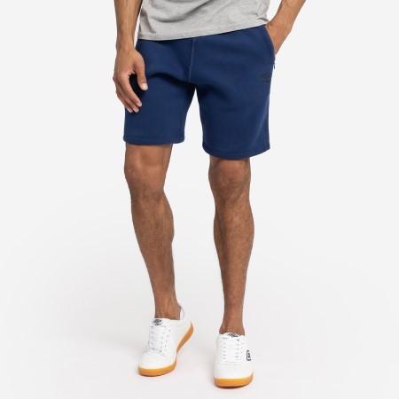 Navy Men's Umbro Pro Fleece Elite Short Shorts | CA-01736