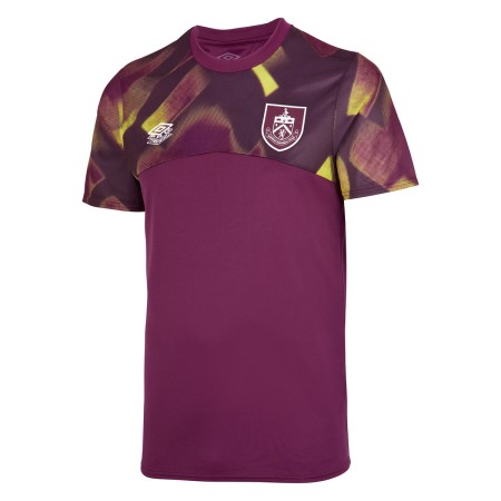 Purple / Yellow Umbro Teamwear - Umbro Burnley FC Football 22/23 Warm Up Jersey Junior Jersey | CA-79645