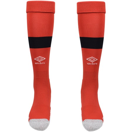 Red / Black Umbro Teamwear - Umbro AFC Bournemouth Football 22/23 Home Sock Junior Football Socks | CA-31364