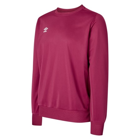 Red Kids' Umbro Poly Sweat Junior Sweatshirts | CA-84964