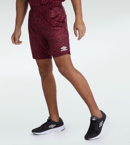 Red / White Men's Umbro Graffiti Shorts Shorts | CA-27166