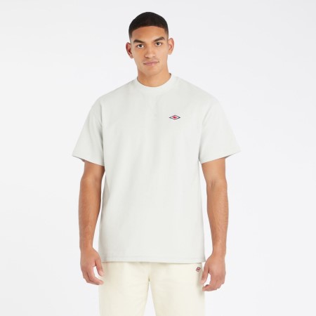 White Men's Umbro Relaxed Tee T Shirts | CA-69353