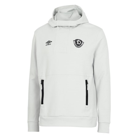 White Umbro Teamwear - Umbro Dynamo Dresden Football 22/23 Travel Oh Hoody Football Hoodies | CA-11238